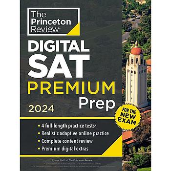 Princeton Review Digital SAT Premium Prep, 2024