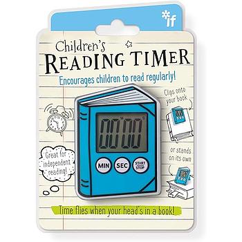 Bookmark Reading Timer - Blue