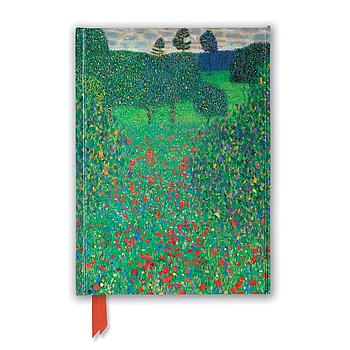 Journal Gustav Klimt Poppy Field