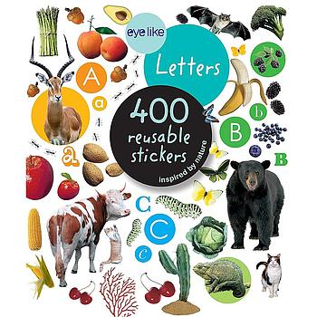 Eyelike Letters 400 reusable stickers