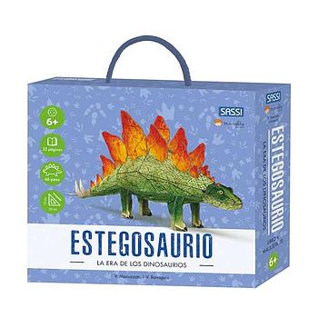 Estegosaurus - Libro con Puzzle