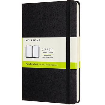 Moleskine Classic Notebook Plain Black