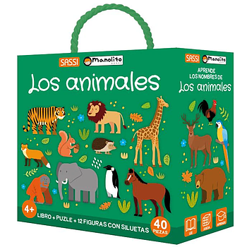 Los Animales Libro-Puzzle