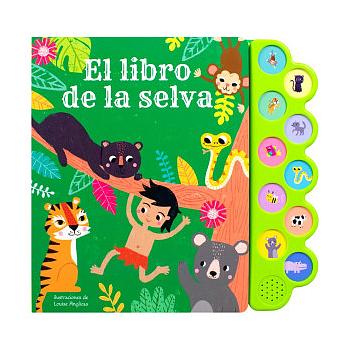 El libro de la selva libro con 10 sonidos