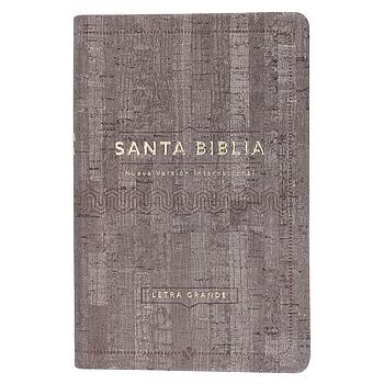 Biblia NVI Compacta Letra Grande Madera