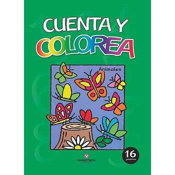 Cuenta y colorea: Animales