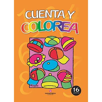 Cuenta y colorea: Ropa