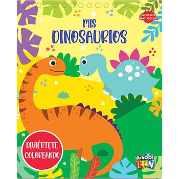 Mis dinosaurios - Divierte coloreando
