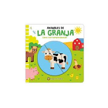 Animales de la granja - Libro con rompecabezas
