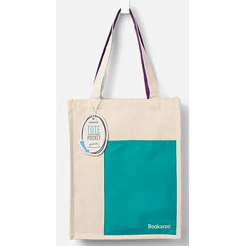 Bolso Bookaroo Turquoise & Purple