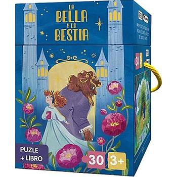 La bella y la bestia - Libro y Puzzle