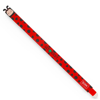 Lapicero Borrable Rojo Ladybug