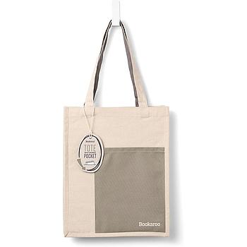 Bolso Bookaroo Fern & Cream