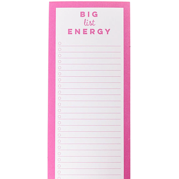 Libreta Big List Energy MP1428