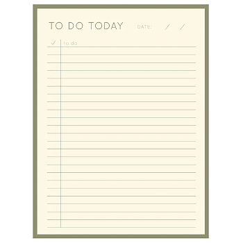 Libreta Olive Notes LNP274