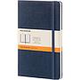 Moleskine Classic Notebook Ruled Blue Saphire Large