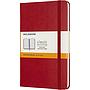 Moleskine Classic Notebook Ruled Red Medium