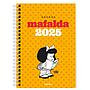 Agenda Mafalda 2025 Anillada Modulos Amarilla