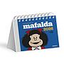 Mafalda 2026 Calendario de Escritorio Azul